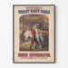 Vintage plakat Rosenberg’s Store Østindiske Hesteforfrisker