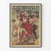 Vintage plakat af Rosita Jackson fra koncerterne i Paris