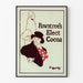 Vintage plakat af Rowntree's Elect Cocoa retro vægdekoration