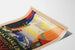 Vintage plakat af Royal Mail Line krydstogter i Norge