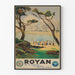 Vintage plakat Royan Plage - Naturlig og sportslig vægdekoration