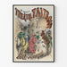 Vintage plakat af Teatret Taitbout Maskebal