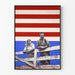 Vintage plakat fra Rural Electrification Administration til vægdekoration