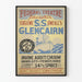 Vintage plakat af Glencairn Teater af Eugène S.S. O'Neill