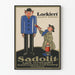 Vintage plakat Sadolit maling og lak
