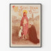 Dekorativ plakat af Saint-Jean-du-Doigt vintage