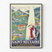 Vintage plakat Saint-Nectaire Casino Auvergne Golf Station du Rein