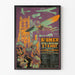 Vintage plakat for Luftfartsfester i Saint-Omer