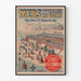 Vintage plakat Mers-les-Bains 1891 - Retro vægdekoration