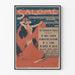 Vintage plakat af Salomé musicaldrama af Oscar Wilde