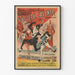 Plakat Stort Bal Selskab L'Avenir Hotel de Ville Charleroi