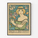 Plakat Salon des 100 - 17. Udstilling af Art Nouveau