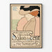 Vintage plakat Salon des Cent 1899 - Elegant vægdekoration