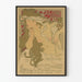 Vintage plakat Salon des Cent - Udstilling 20. århundrede Paris