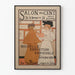 Plakat Salon des Cent - Samlet udstilling februar 1896