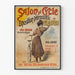 Vintage plakat fra Salon du Cycle, Den Internationale Cykeludstilling 1894