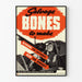 Vintage plakat Salvage Bones - Retro luftfarts vægdekoration