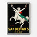 Vintage plakat af Sandeman's Port - Elegant og retro vægdekoration
