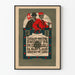 Vintage plakat af det kantonale skydeløbsfestival i St. Gallen 1910 vægdekoration