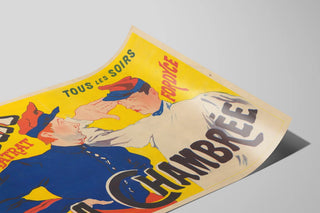 Plakat vintage Scala à la Chambrée Vægdekoration — visning af kunstværket