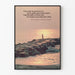 Plakat Strand ved Solnedgang i Delaware