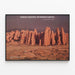 Plakat dekorativt landskab Arches National Monument Utah — indrammet kunstværk på væggen