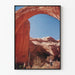Dekorativ plakat af Arc de Pierre Rainbow Bridge Utah