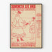 Tysk vintage plakat for indsamling af solidaritetsfodsko