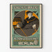 Vintage plakat af Schultheiss Bryggeri Berlin til vægdekoration