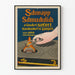 Vintage plakat Schwapp Schnuckdich til øjeblikkeligt tænding af gaskomfur og lampe
