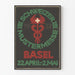 Vintage schweizer Mustermesse 1922 plakat i Basel
