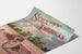 Vintage plakat fra Scientific American om biler nummer 1904