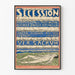 Plakat Sezession 1800-tallet Udstilling af Østrigske Kunstnere