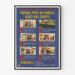 Vintage plakat om landbrugsfamilierettigheder