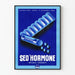 Vintage plakat Sed'Hormone Neuro-sedativ - Retro vægdekoration