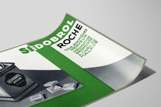 Plakat vintage dekorativ Sedobrol Roche — visning af kunstværket