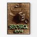 Vintage plakat Sédobrol Roche vægdekoration retro