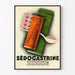 Vintage plakat Sédogastrine Zizine - Retro vægdekoration