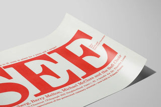 Plakat Vintage 'See' - Vægdekoration Kunst og Poesi — visning af kunstværket