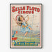 Plakat Cirque Sells Floto - Mlle Beeson Balanceskuespiller på snor