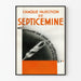 Vintage reklameplakat for Septicemina-injektion