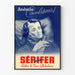 Vintage medicinsk plakat Sérifer - retro vægdekoration