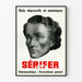 Vintage plakat Sérifer til depressive og anæmiske tilstande