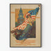 Vintage plakat for Savant-udstillingens internationale sesquicentennial 1926
