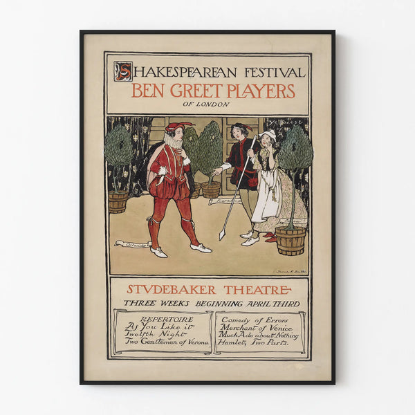 shakespearean-festival-ben-greet-players-of-london-studebaker-theater