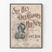 Vintage plakat She Has Only Changed Her Name af Claude E. Range