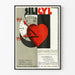 Vintage plakat om medicin arteriosklerose Silicyl