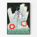 Vintage plakat Silicyl - Anatomisk illustration og krystaller