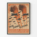 Vintage militær luftfarts vægdekoration plakat
