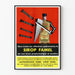 Vintage plakat Sirop Famel – Sundhedsreklame til vægdekoration for lungefunktion
